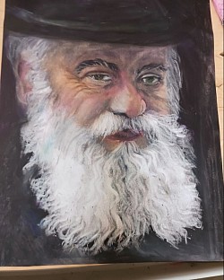 Rabbi Mendel Portrait
