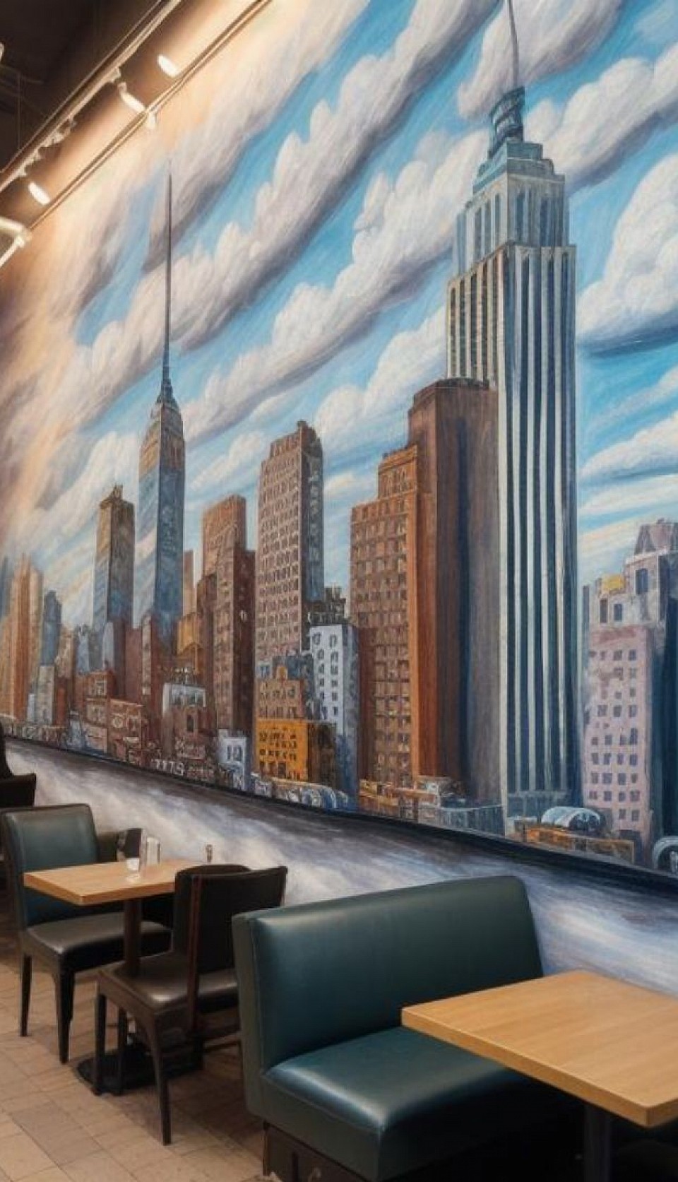 Mural of new york