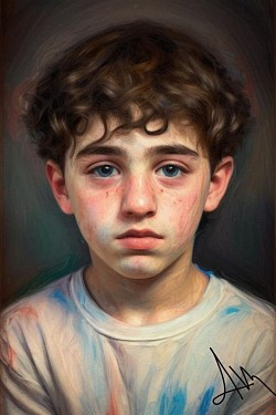 A Israeli boy portrait