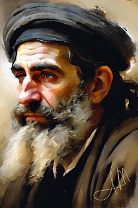Afgan man  portrait