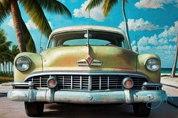 Miami Classic Car portrait